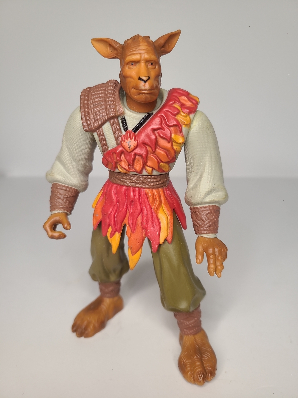 1996 Warriors of Virtue Chi Kangaroo Action Figure LBEI 5.75" Poseable Vintage